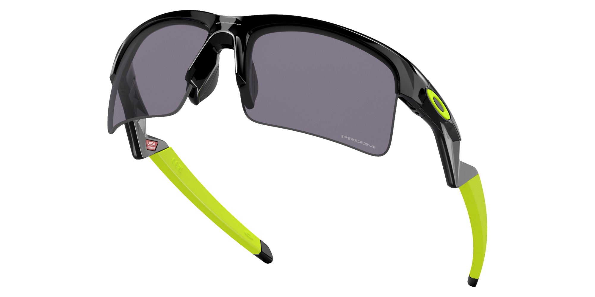 Oakley® OJ9013 CAPACITOR OJ9013 901301 62 Sunglasses - Polished Black / Prizm Gray