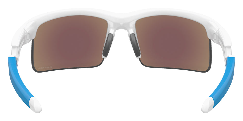 Oakley® OJ9013 CAPACITOR OJ9013 901302 62 Sunglasses - Polished White / Prizm Sapphire Mirrored