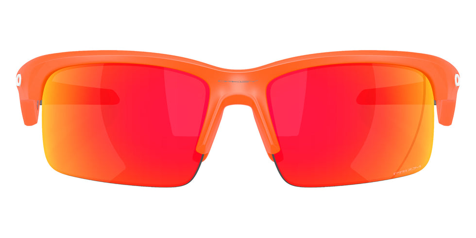 Oakley® OJ9013 CAPACITOR OJ9013 901307 62 Sunglasses - Matte Neon Orange / Prizm Ruby Mirrored