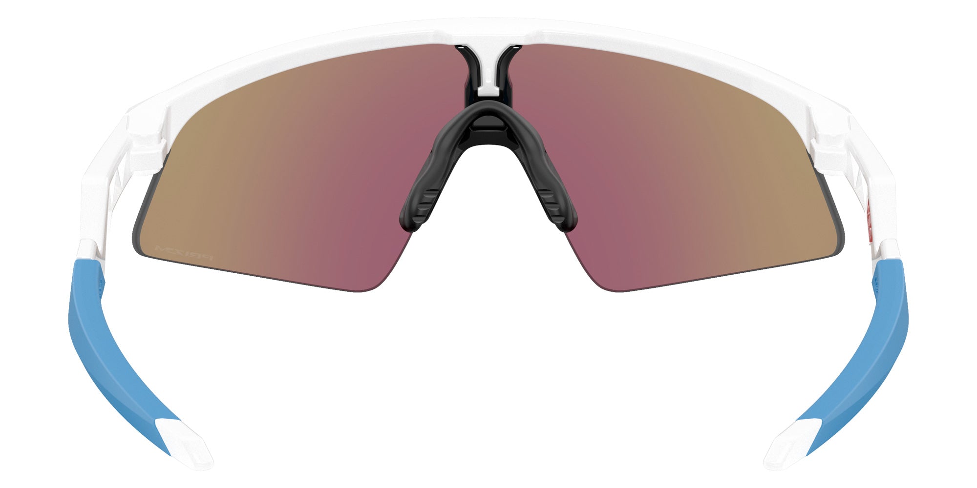 Oakley® OJ9015 RESISTOR SWEEP OJ9015 901501 28 Sunglasses - Polished White / Prizm Sapphire Mirrored