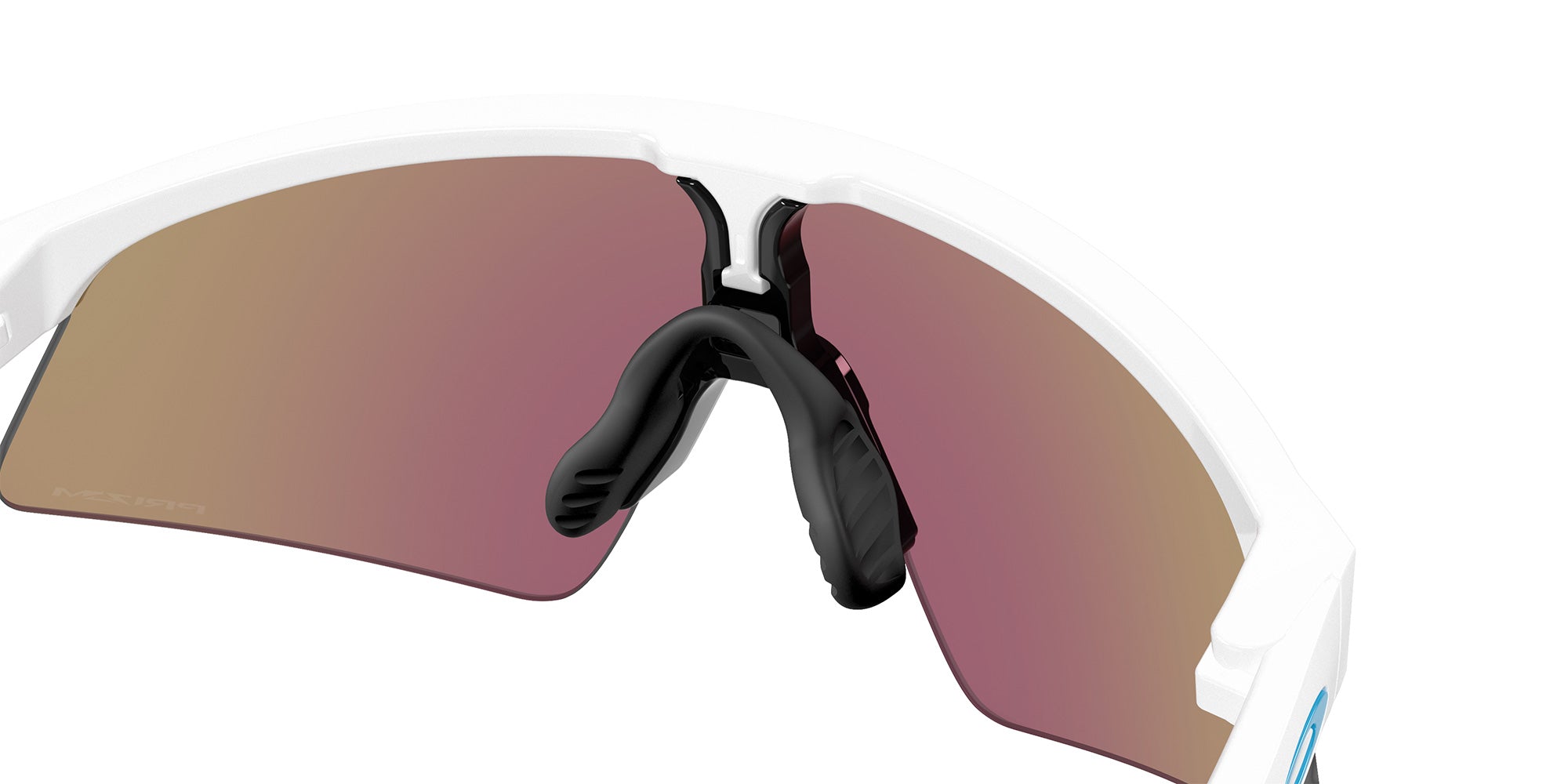Oakley® OJ9015 RESISTOR SWEEP OJ9015 901501 28 Sunglasses - Polished White / Prizm Sapphire Mirrored