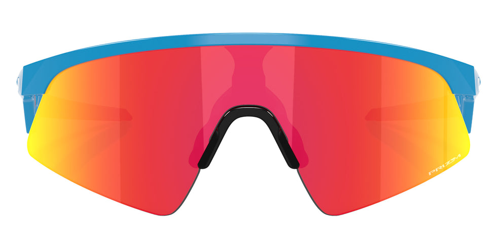 Oakley® OJ9015 RESISTOR SWEEP OJ9015 901502 28 Sunglasses - Polished Sky Blue / Prizm Ruby Mirrored