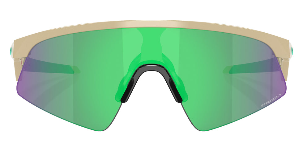 Oakley® OJ9015 RESISTOR SWEEP OJ9015 901507 28 Sunglasses - Desert Tan / Prizm Jade Mirrored