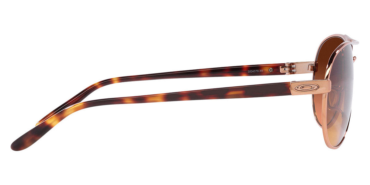 Oakley® OO4079 Feedback OO4079 407946 59 - Rose gold/Prizm brown gradient Sunglasses