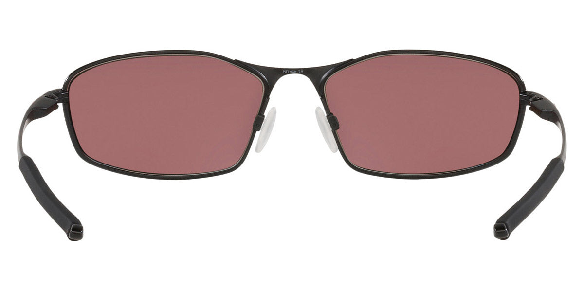 Oakley® OO4141 Whisker OO4141 414111 60 - Satin Black / Prizm Deep Water Polarized Sunglasses