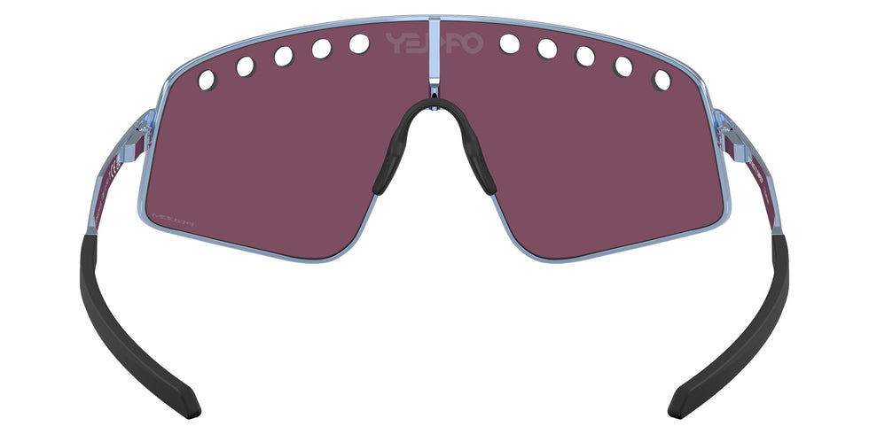 Oakley® OO6025 SUTRO TI SWEEP OO6025 602504 38 Sunglasses - Polished Stonewash / Prizm Road Black Mirrored