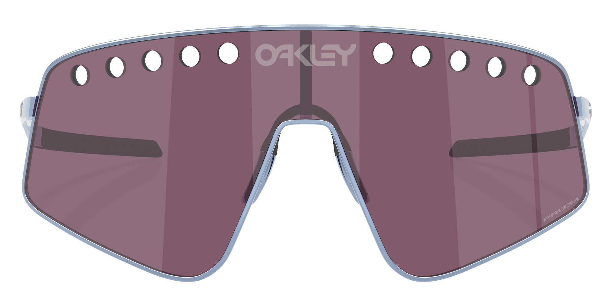 Oakley® OO6025 SUTRO TI SWEEP OO6025 602504 38 Sunglasses - Polished Stonewash / Prizm Road Black Mirrored