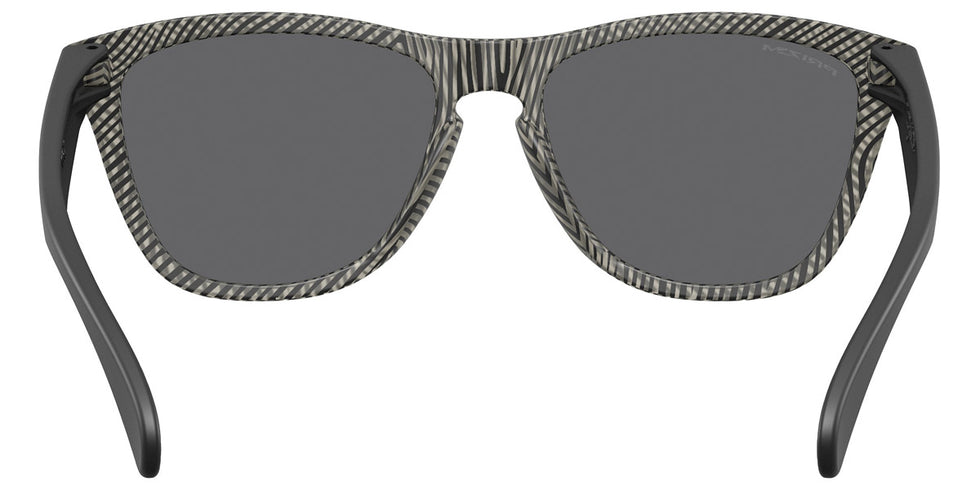 Oakley® OO9013 Frogskins OO9013 9013M0 55 - Matte Grey Ink Fingerprint/Prizm Black Sunglasses