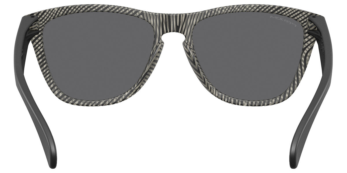 Oakley® OO9013 Frogskins OO9013 9013M0 55 - Matte Grey Ink Fingerprint/Prizm Black Sunglasses