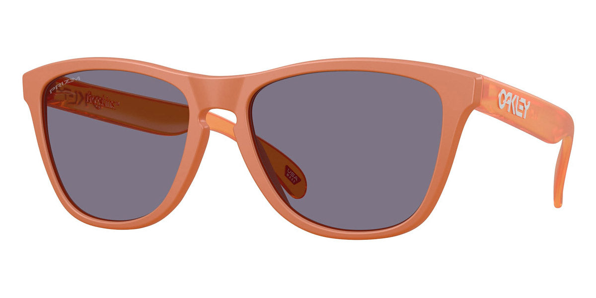 Oakley® OO9013 Frogskins OO9013 9013M1 55 - Matte Ginger/Prizm Grey Sunglasses