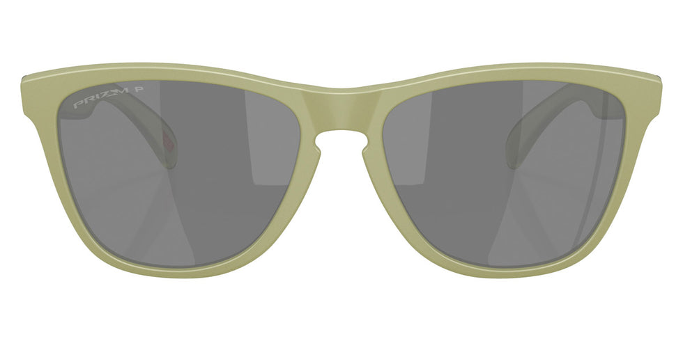 Oakley® OO9013 Frogskins OO9013 9013M2 55 - Matte Fern/Prizm Black Polarized Sunglasses