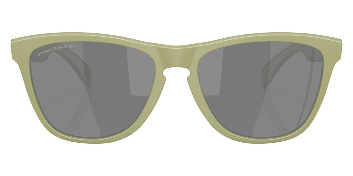 Oakley® OO9013 Frogskins OO9013 9013M2 55 - Matte Fern/Prizm Black Polarized Sunglasses