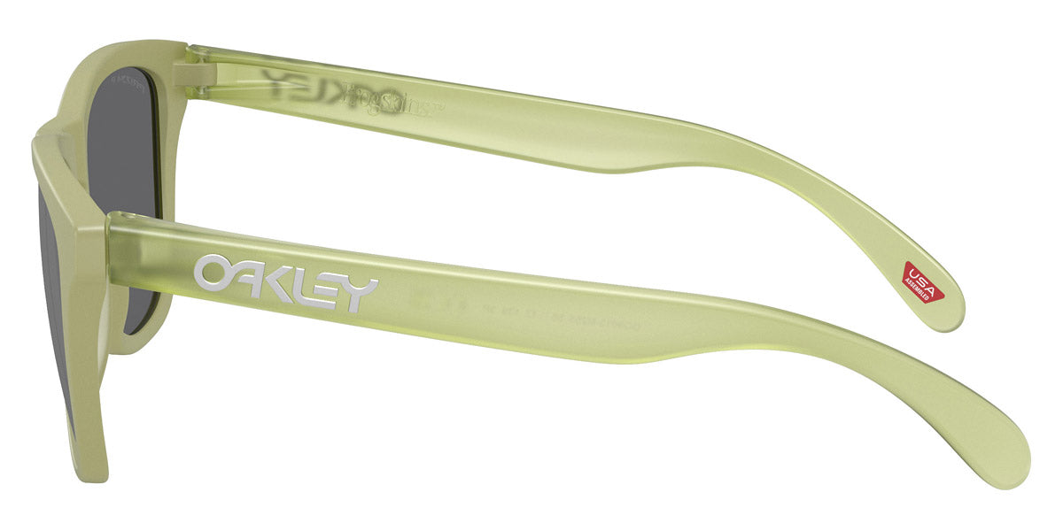 Oakley® OO9013 Frogskins OO9013 9013M2 55 - Matte Fern/Prizm Black Polarized Sunglasses