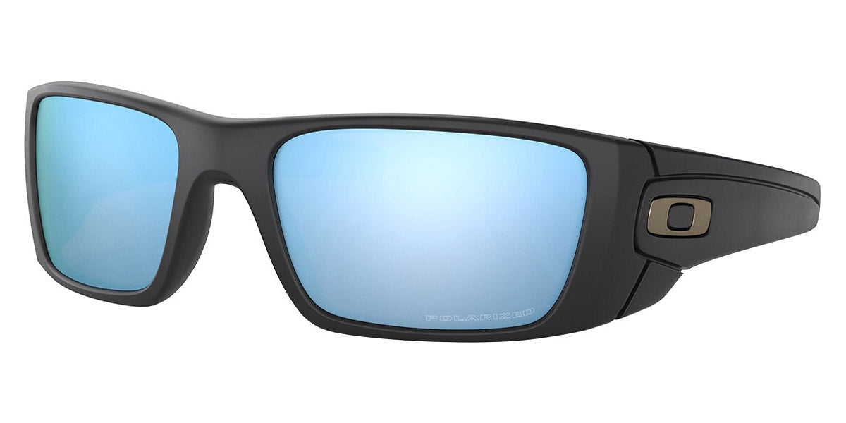 Oakley® OO9096 Fuel Cell OO9096 9096D8 60 - Matte black/Prizm deep water polarized Sunglasses