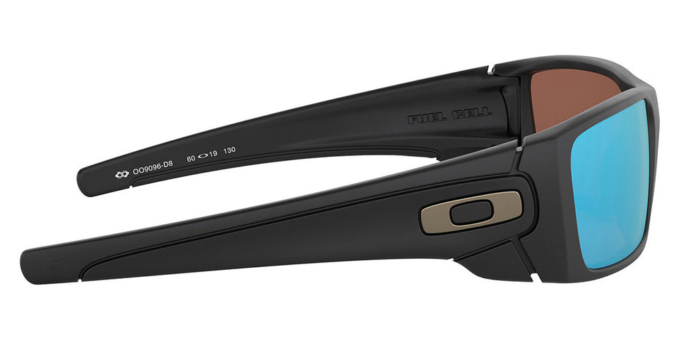 Oakley® OO9096 Fuel Cell OO9096 9096D8 60 - Matte black/Prizm deep water polarized Sunglasses