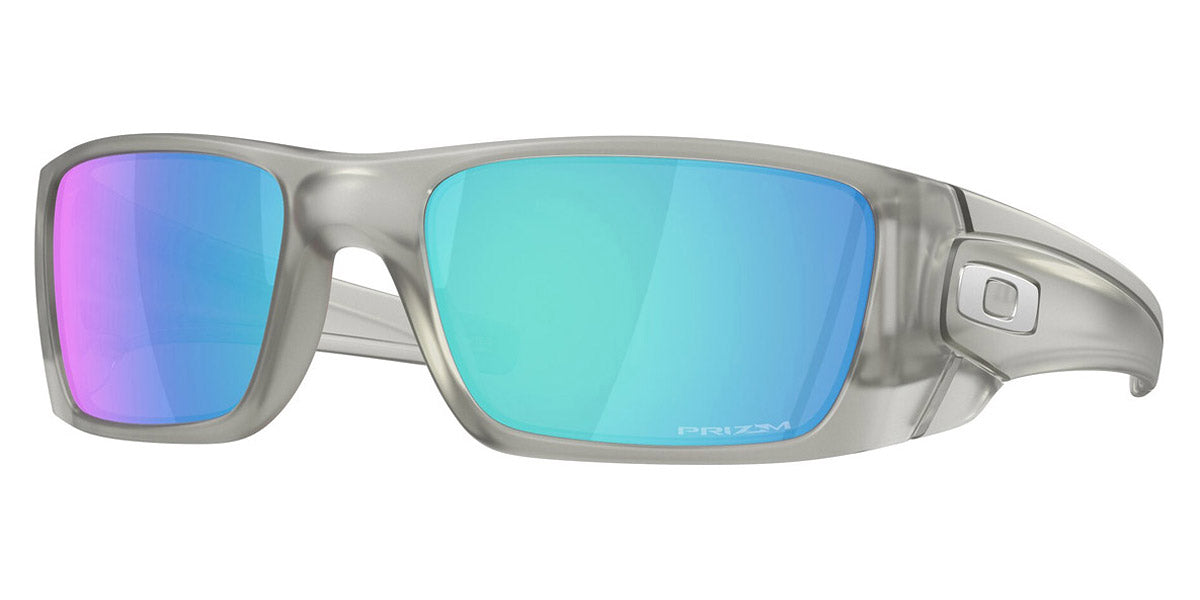 Oakley® OO9096 Fuel Cell OO9096 9096N3 60 - Matte Gray Ink / Prizm Sapphire Sunglasses