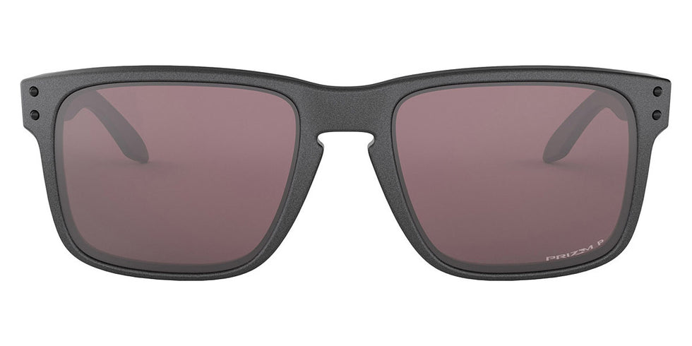 Oakley® OO9102 Holbrook OO9102 9102B5 55 - Steel/Prizm daily polarized Sunglasses