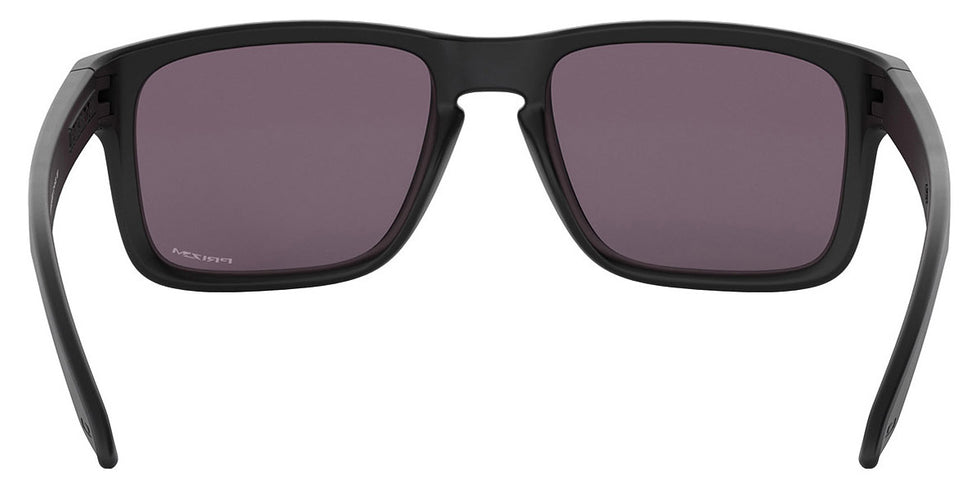 Oakley® OO9102 Holbrook OO9102 9102e8 55 - Matte black/Prizm grey Sunglasses