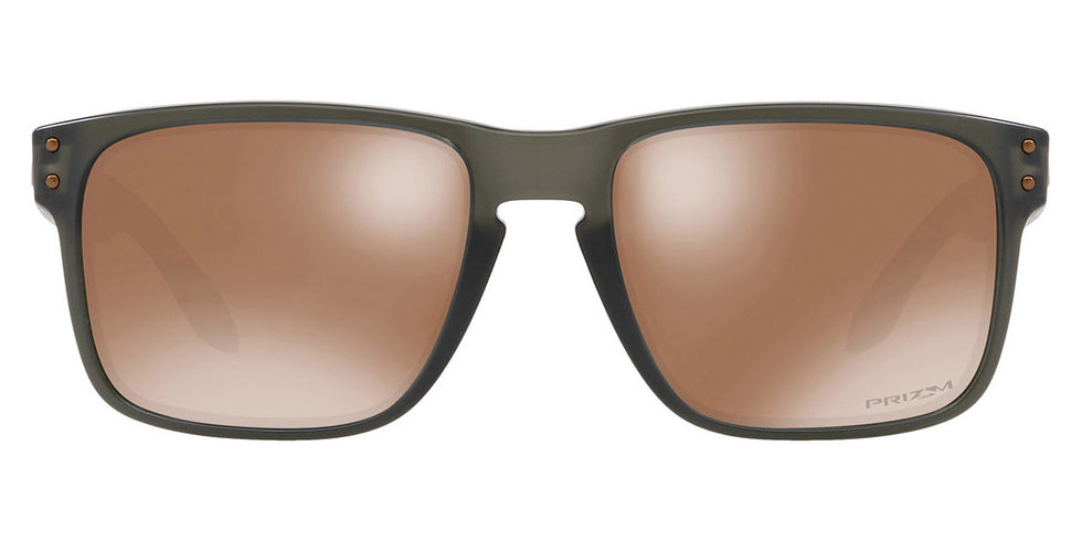Oakley® OO9102 Holbrook OO9102 9102G6 55 - Matte olive ink/Prizm tungsten Sunglasses