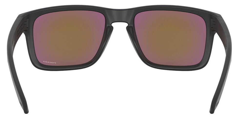 Oakley® OO9102 Holbrook OO9102 9102K6 55 - Matte black/Prizm violet Sunglasses