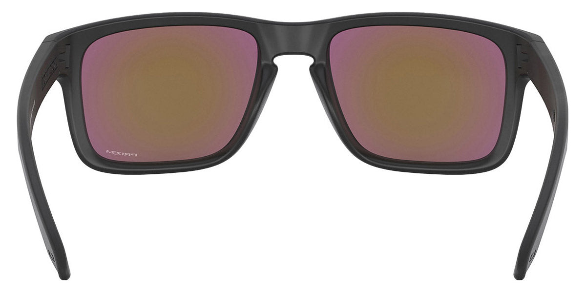 Oakley® OO9102 Holbrook OO9102 9102K6 55 - Matte black/Prizm violet Sunglasses