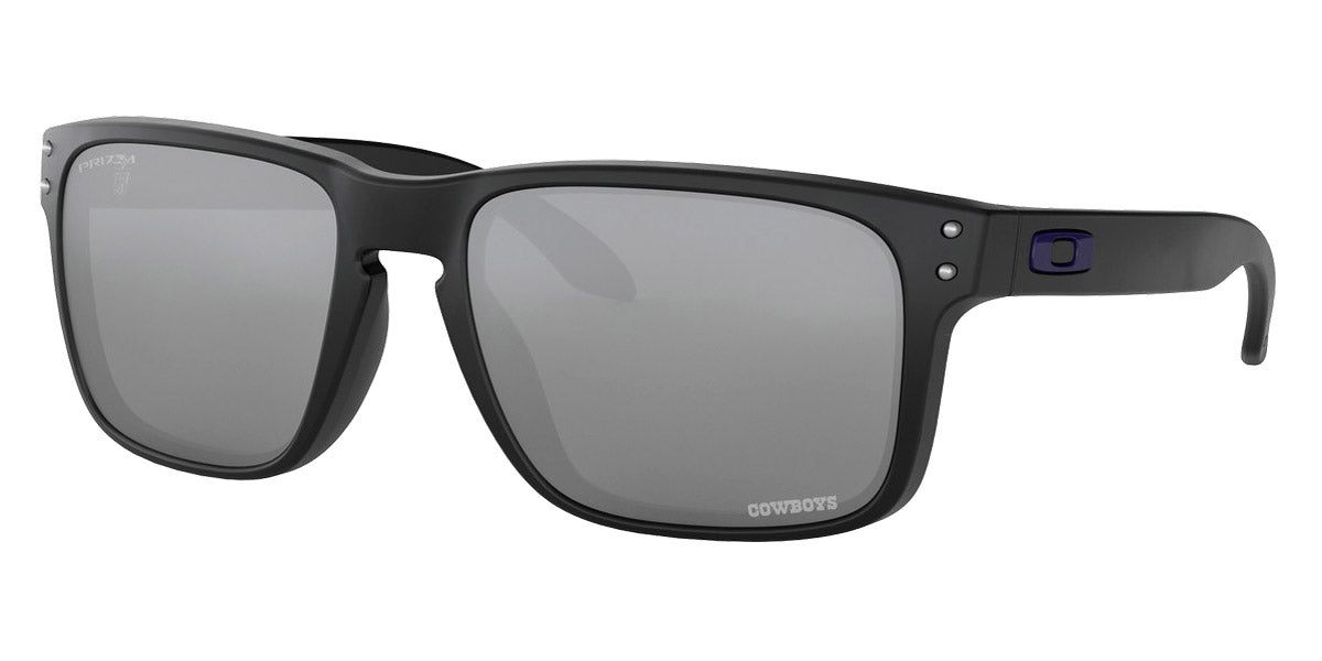 Oakley® OO9102 Holbrook OO9102 9102L8 55 - Matte Black Sunglasses