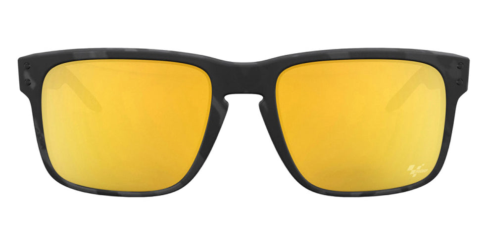 Oakley® OO9102 Holbrook OO9102 9102O3 55 - Matte Black Tortoise Sunglasses