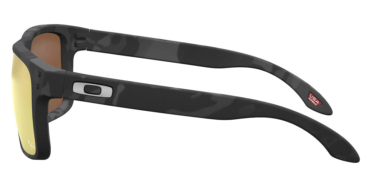 Oakley® OO9102 Holbrook OO9102 9102O3 55 - Matte Black Tortoise Sunglasses