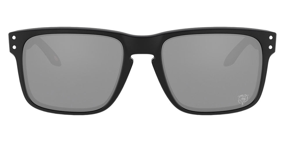 Oakley® OO9102 Holbrook OO9102 9102Q7 55 - Matte black/Prizm black (Red) Sunglasses