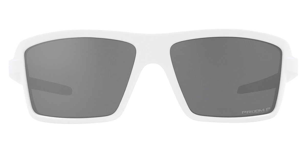 Oakley® OO9129 Cables OO9129 912914 63 - Matte white/Prizm black polarized Sunglasses