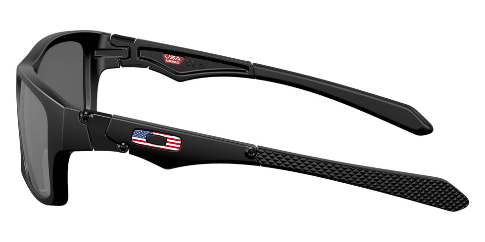Oakley® OO9135 JUPITER SQUARED OO9135 913533 56 Sunglasses - Matte Black / Prizm Black 913533