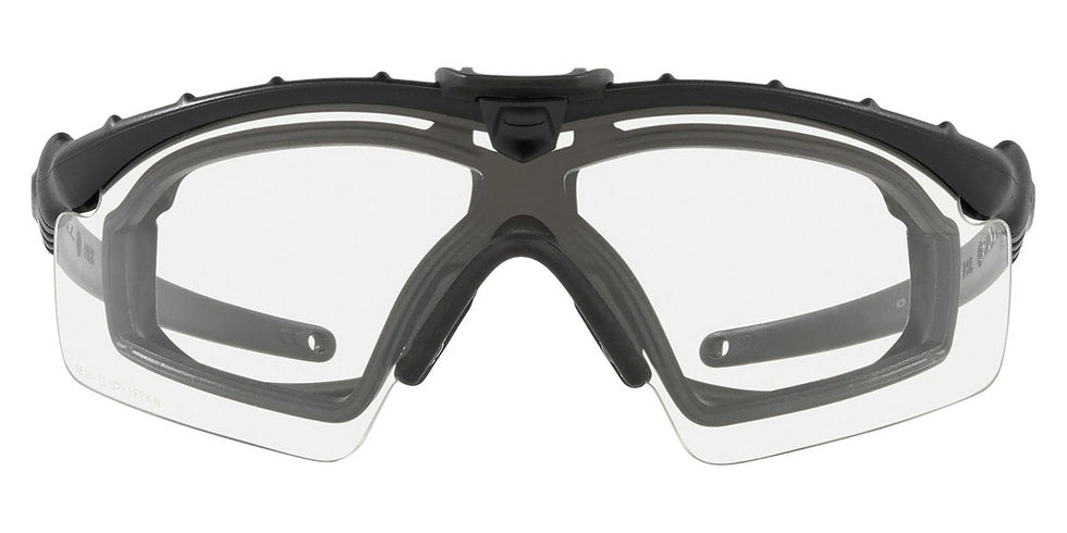 Oakley® OO9146 Si Ballistic M Frame 3.0 OO9146 914651 32 - Black/Clear Sunglasses