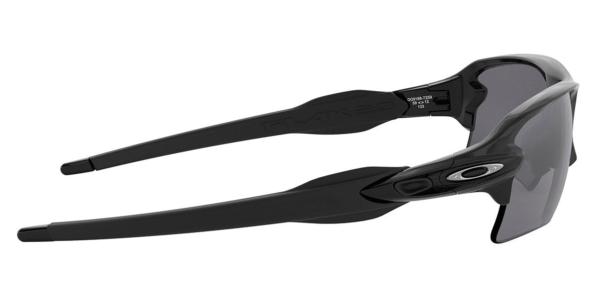 Oakley® OO9188 Flak 2.0 XL OO9188 918872 59 - Polished black/Prizm black polarized Sunglasses