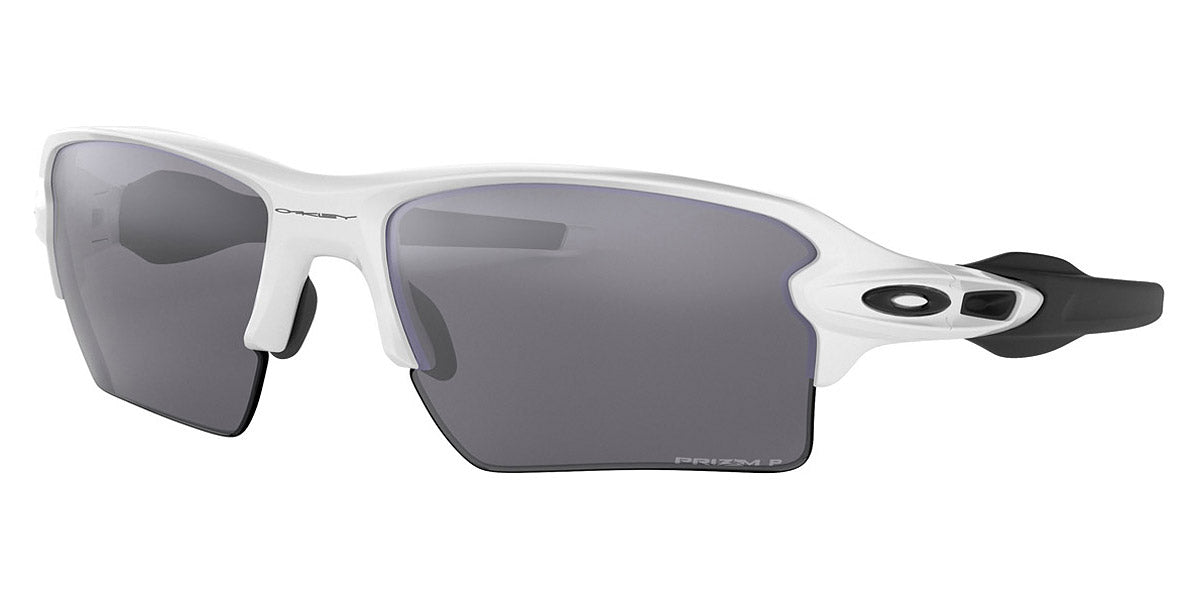 Oakley® OO9188 Flak 2.0 XL OO9188 918881 59 - Polished white/Prizm black polarized Sunglasses