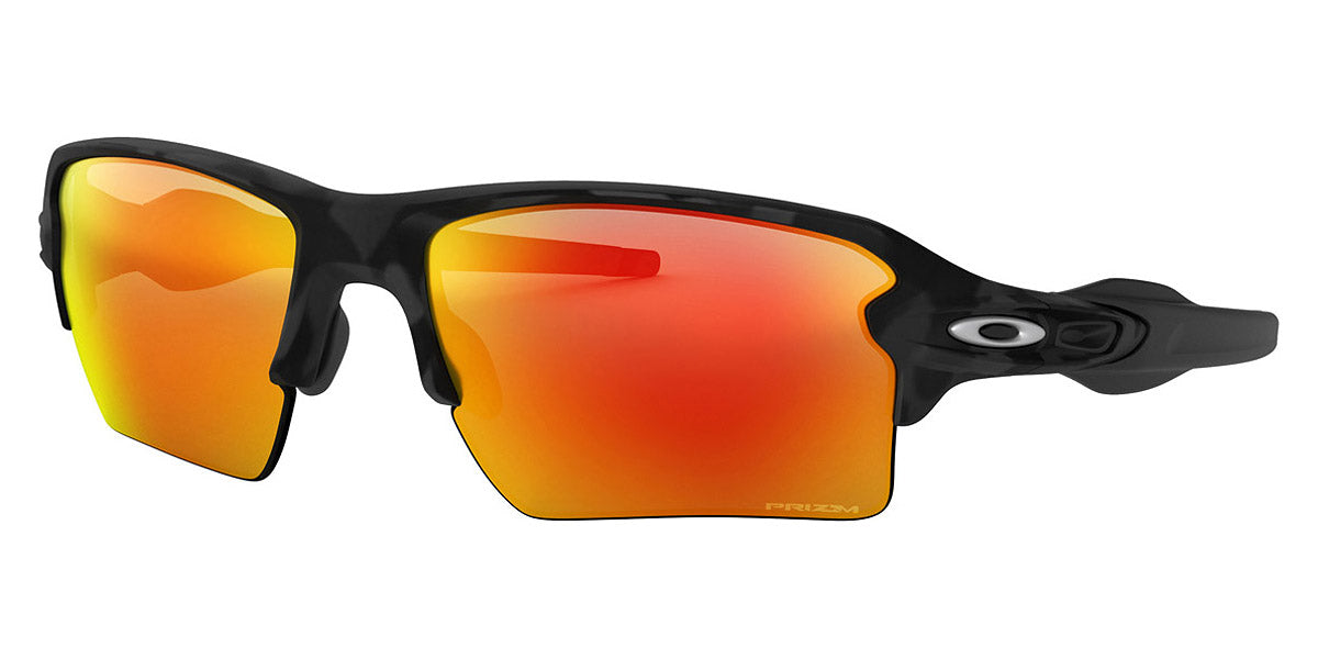 Oakley® OO9188 Flak 2.0 XL OO9188 918886 59 - Black camo/Prizm ruby Sunglasses