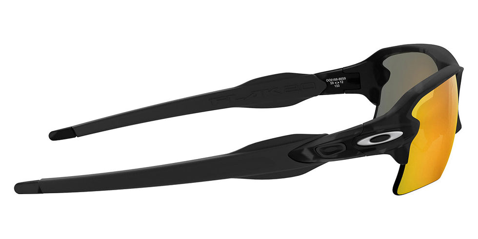Oakley® OO9188 Flak 2.0 XL OO9188 918886 59 - Black camo/Prizm ruby Sunglasses