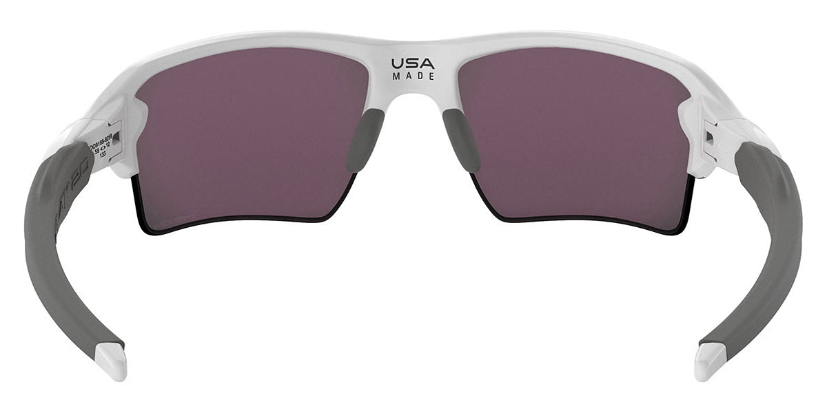 Oakley® OO9188 Flak 2.0 XL OO9188 918892 59 - Polished white/Prizm jade Sunglasses