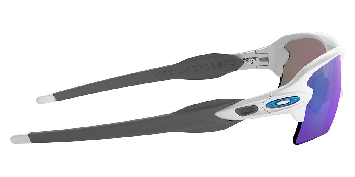 Oakley® OO9188 Flak 2.0 XL OO9188 918894 59 - Polished white/Prizm sapphire Sunglasses