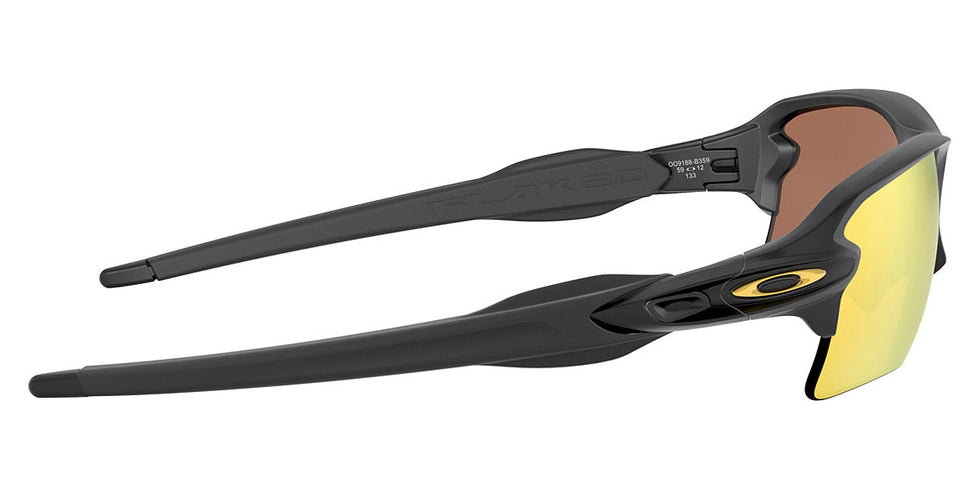 Oakley® OO9188 Flak 2.0 XL OO9188 9188B3 59 - Matte black/Prizm rose gold polarized Sunglasses