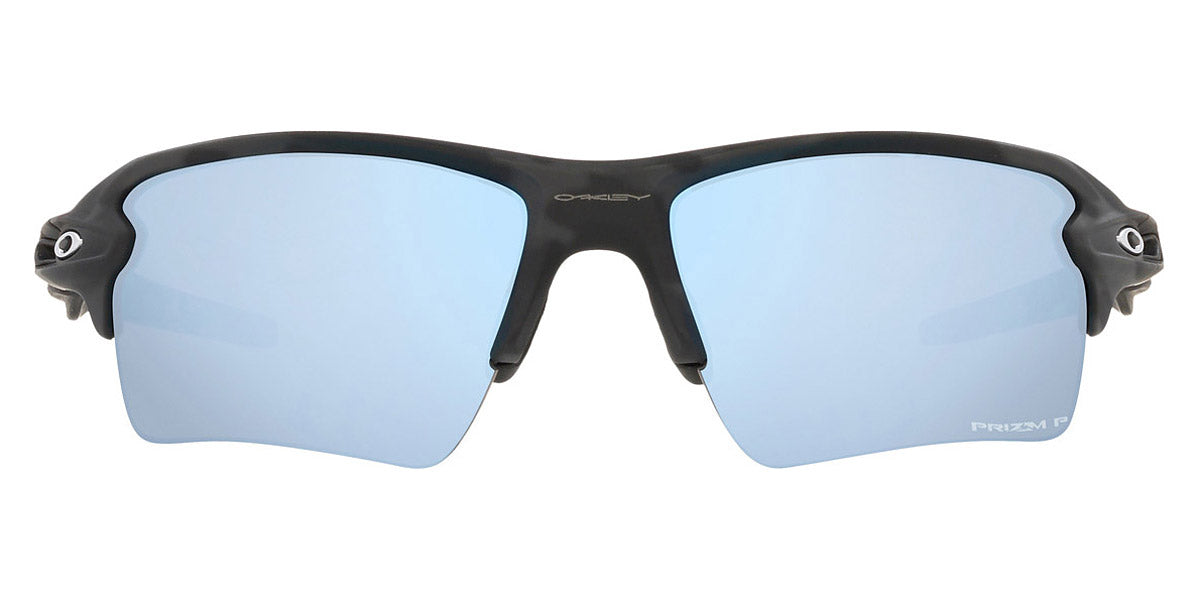 Oakley® OO9188 Flak 2.0 XL OO9188 9188G3 59 - Matte black camo/Prizm deep water polarized Sunglasses