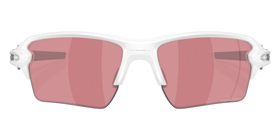 Oakley® OO9188 FLAK 2.0 XL OO9188 9188K4 59 Sunglasses - Matte White / Prizm Dark Golf Mirrored 9188K4
