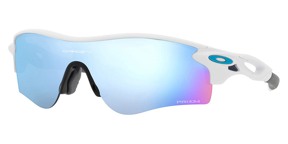 Oakley® OO9206 Radarlock Path (A) OO9206 920692 38 - Matte white/Prizm deep water polarized Sunglasses