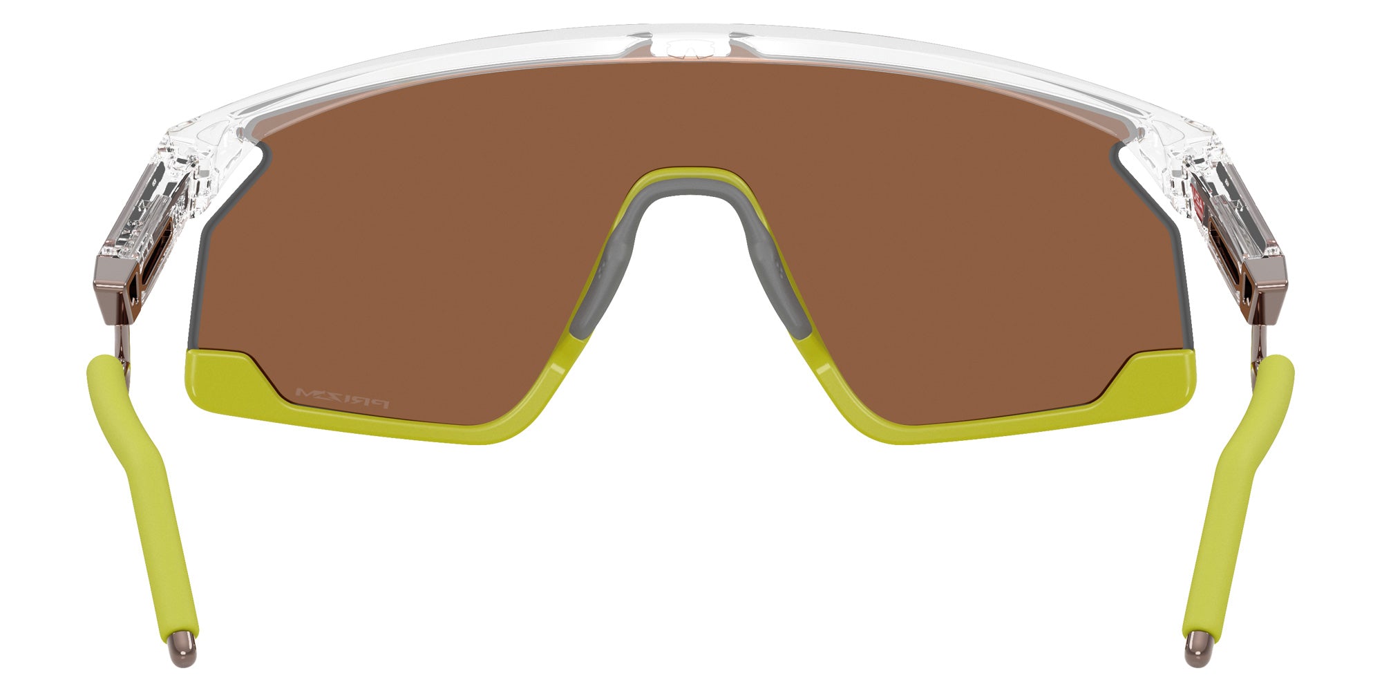 Oakley® OO9237 BXTR METAL OO9237 923715 39 Sunglasses - Polished Clear / Prizm Tungsten Mirrored 923715