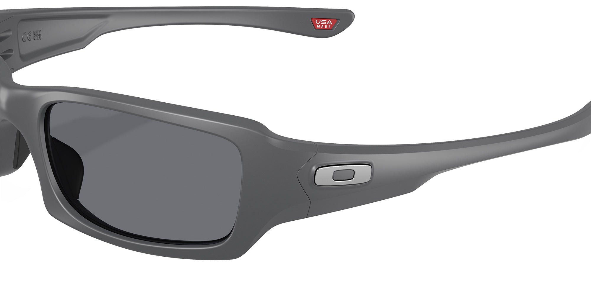 Oakley® OO9238 FIVES SQUARED OO9238 923838 54 Sunglasses - Matte Carbon / Gray