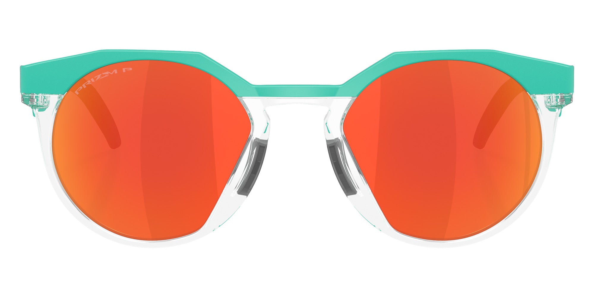 Oakley® OO9242A HSTN A OO9242A 924216 52 Sunglasses - Celeste / Prizm Ruby Polarized Mirrored 924216