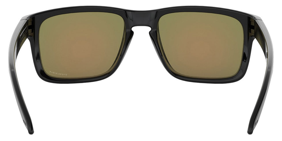 Oakley® OO9244 Holbrook (A) OO9244 924431 56 - Polished Black / Prizm Ruby Sunglasses