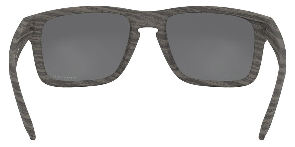 Oakley® OO9244 Holbrook (A) OO9244 924445 56 - Woodgrain / Prizm Black Polarized Sunglasses
