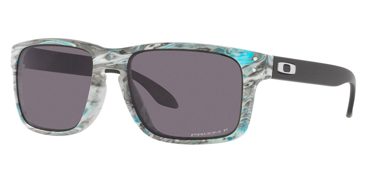 Oakley® OO9244 Holbrook (A) OO9244 924458 56 - Sanctuary Swirl / Prizm Gray Polarized Sunglasses