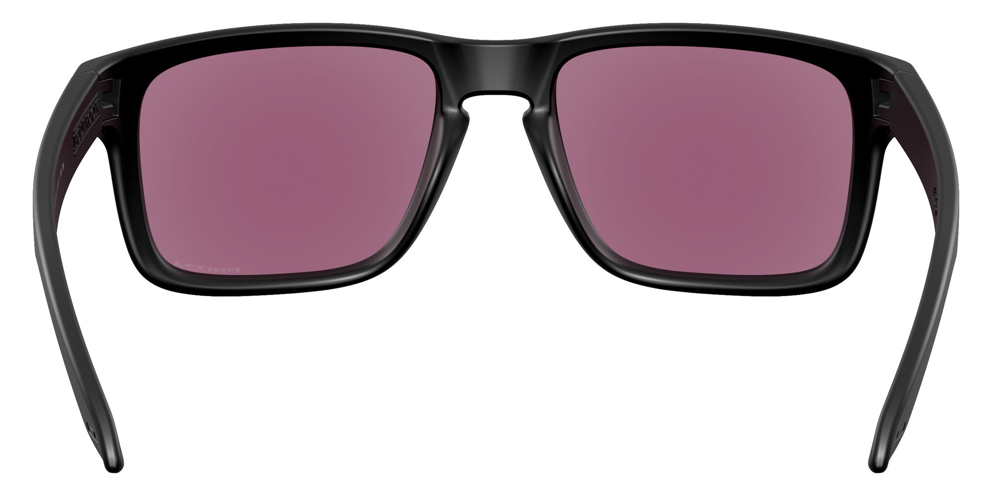 Oakley® OO9244 HOLBROOK (A) OO9244 924483 56 Sunglasses - Matte Black / Prizm Road Jade Mirrored