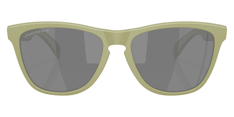 Oakley® OO9245 Frogskins (A) OO9245 9245E9 54 - Matte Fern/Prizm Black Polarized Sunglasses